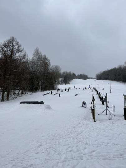 Rope Tow from bottom busy