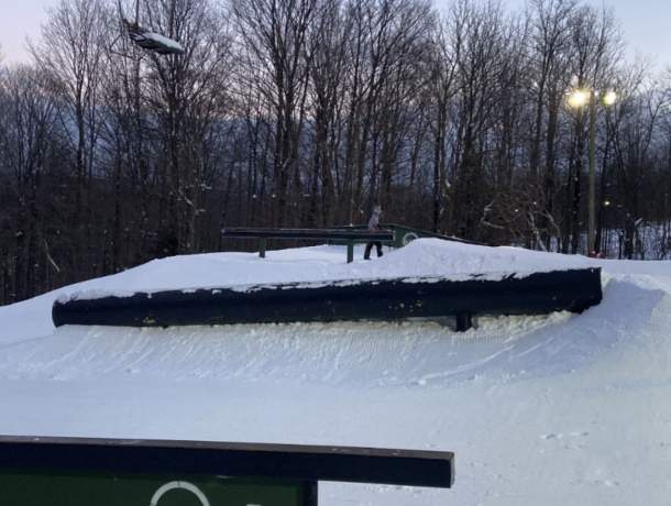 Terrain Park features with lift